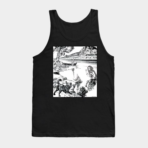 The Little Mermaid - Ivan Bilibin Tank Top by forgottenbeauty